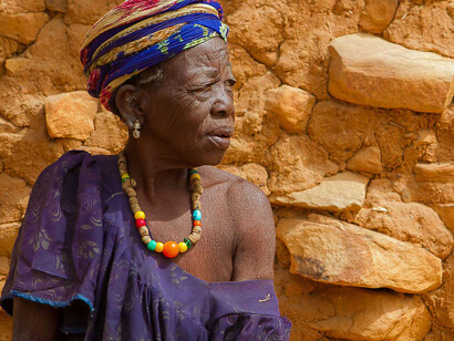 Mali. Mujer maliense