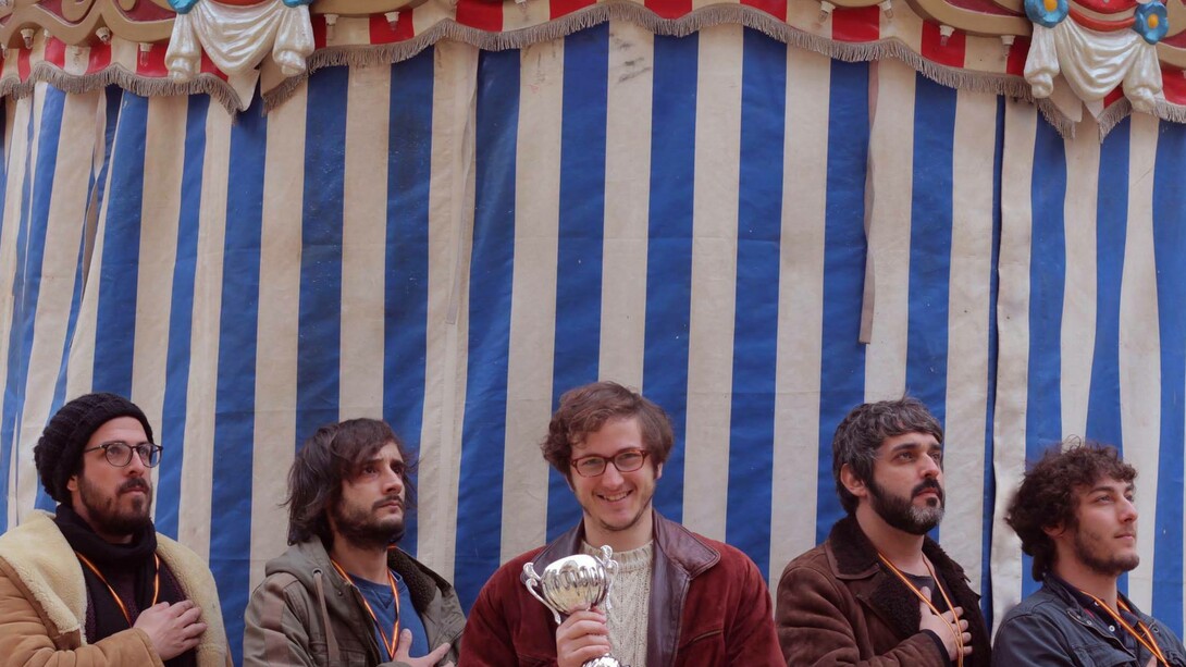 Nunatak en la promoción de su último videoclip