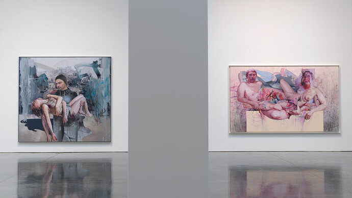 Jenny Saville. Courtesy of Gagosian