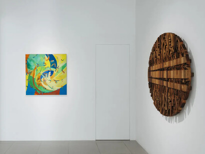 Anniketyni Madian, Metamorphosis, exhibition view. Courtesy of Cuturi Gallery