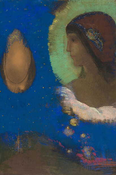 Odilon Redon, Sita, c. 1893. Courtesy of the Art Institute of Chicago