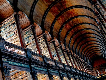 Dublín. Biblioteca del Trinity College