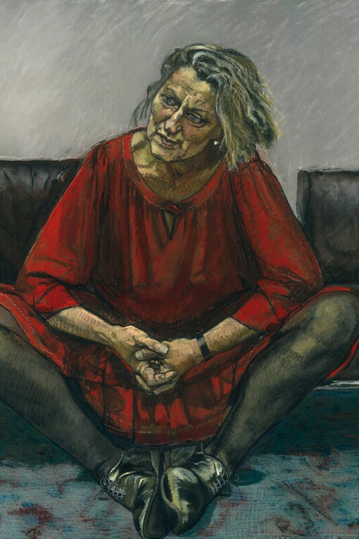 Paula Rego’s 1995 portrait of Germaine Greer is vigorous and monumental, like the personality of the subject