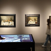 Pieter Claesz, Still lifes, exhibition view. Courtesy of Alte Galerie