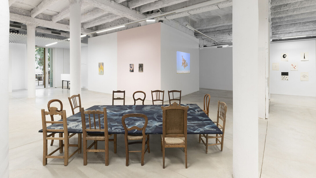 Varios artistas, There is a timbre of voice, vista de exhibición. Cortesía de la Galería Prats Nogueras Blanchard Barcelona/Madrid. Fotos por Roberto Ruiz