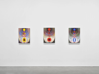 Various artists, Perpetual motion machines, exhibition view. Courtesy of Pilar Corrias Gallery