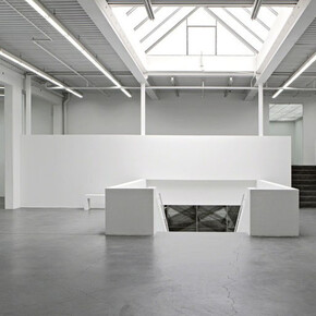 Marcia Hafif, Exhibition view. Courtesy of Kunsthaus Baselland 