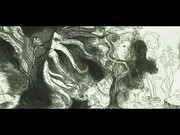 Man Drawing at Entrance to a Cave, 1995- Copyright The Estate of Ken Kiff, courtesy Marlborough Fine Art.