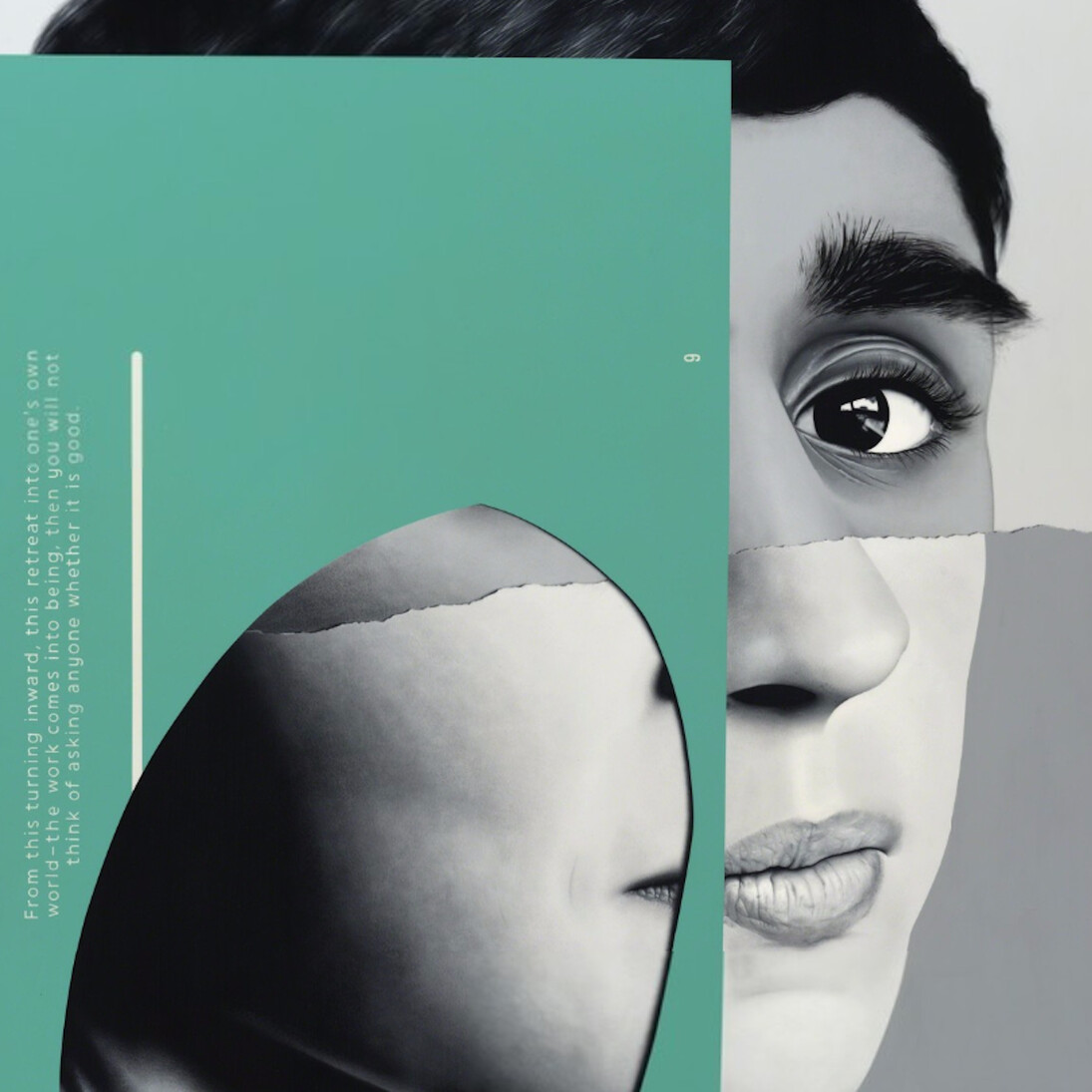 Ramsey Dau, Turning Inward, 2015. Courtesy of KM Fine Arts