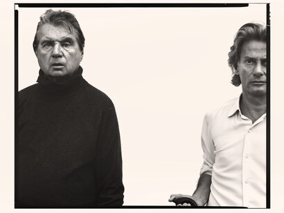Richard Avedon; Autorretrato con Francis Bacon, París, 1979