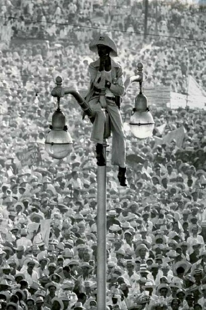 Alberto Korda: El Quijote de la Farola, Cuba, 1959.