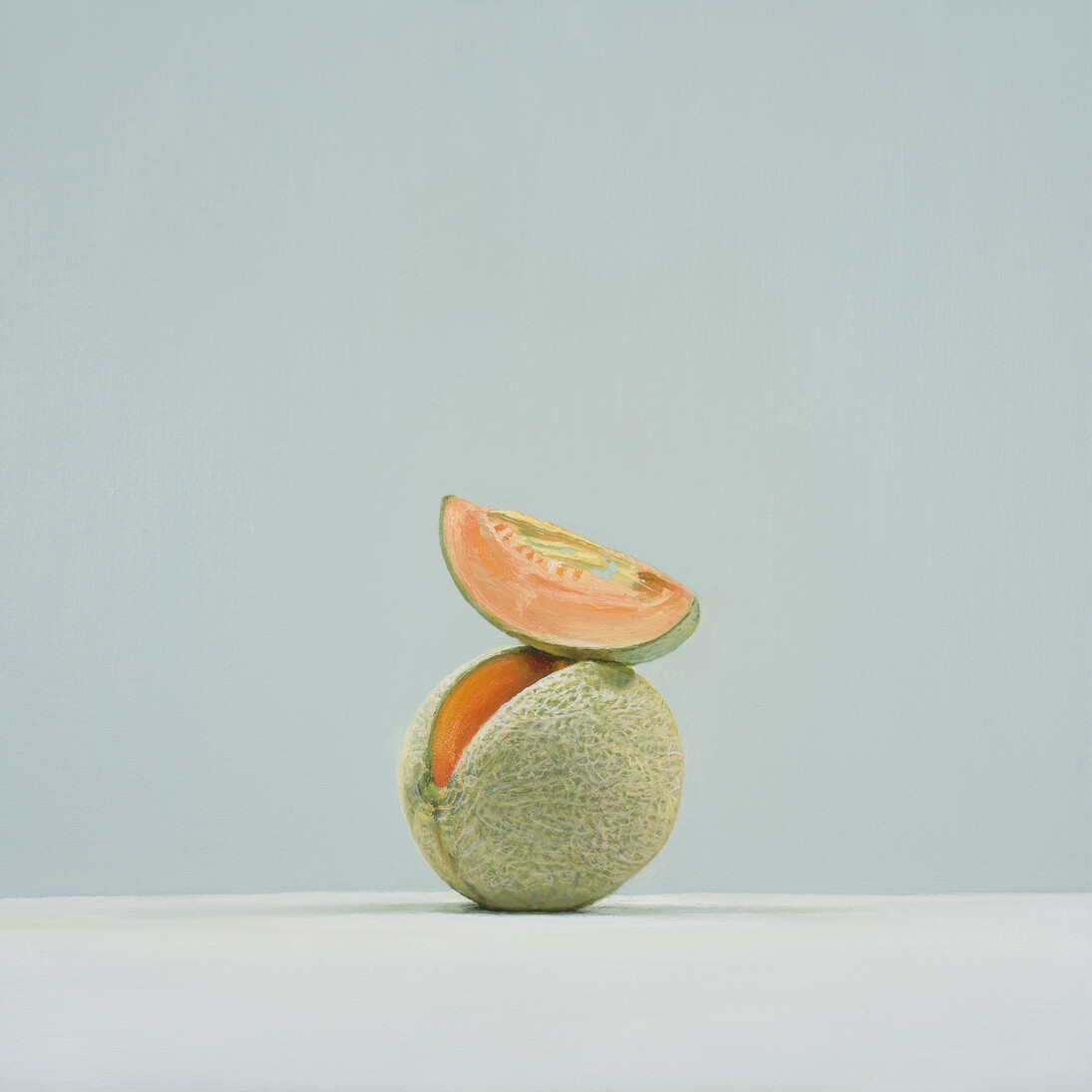 Craig Wylie, Deathstar, Oil on linen, 20 × 20 in (50.8 x 50.8 cm)
