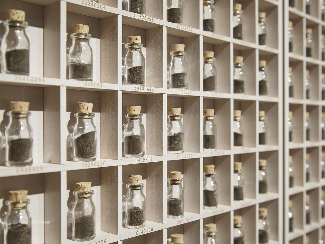 Nadia Kaabi Linke, Tunisian Americans (detail), 2012, Photo © Paolo Costa