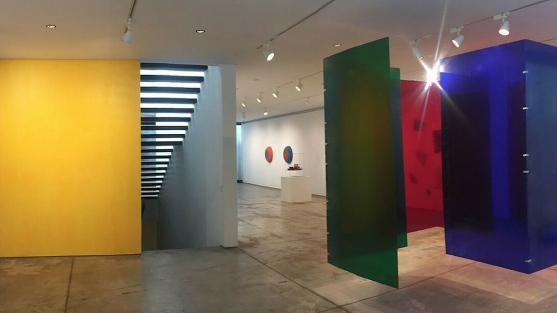 A Matéria da Cor, Exhibition view. Courtesy of Galeria Raquel Arnaud