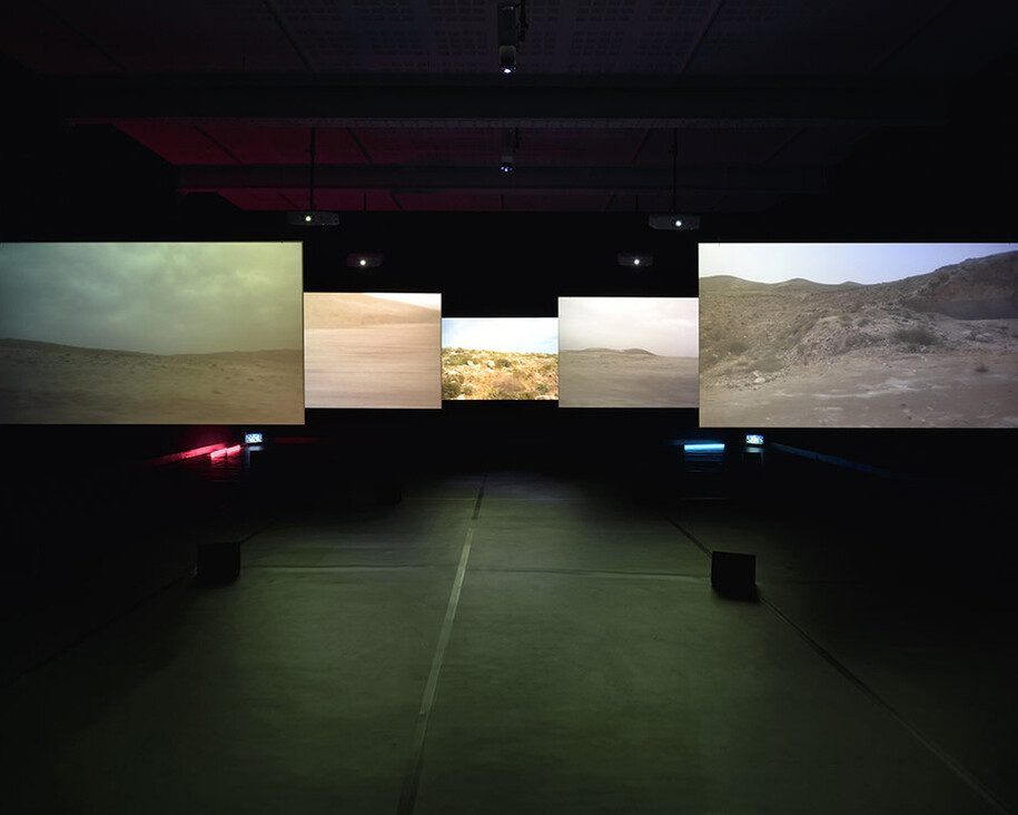 Chantal Akerman, Exhibition view. Courtesy of Galerie Marian Goodman