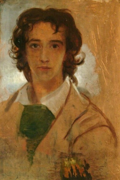 George Frederic Watts, Self-Portrait, Aged 17, 1834