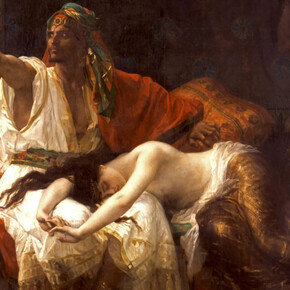 Alexandre Cabanel Thamar (détail), 1875. Avec l'aimable autorisation du musée d’Orsay