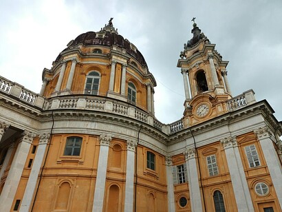 The Basilica di Superga is a masterpiece of Baroque architecture, designed by Filippo Juvarra, Italy