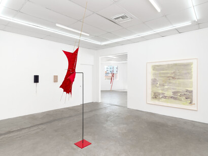 Covey Gong and Monique Mouton, A vista, exhibition view. Courtesy of Bel Ami Gallery