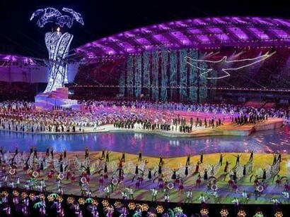 Cerimonia di apertura dei Giochi Olimpici militari a Wuhan
