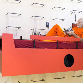 Alex Schweder and Ward Shelley. Courtesy of The Aldrich Contemporary Art Museum