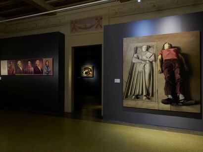 Carlo Maria Mariani, Arte beyond time, exhibition view. Courtesy of Gallerie degli Uffizi