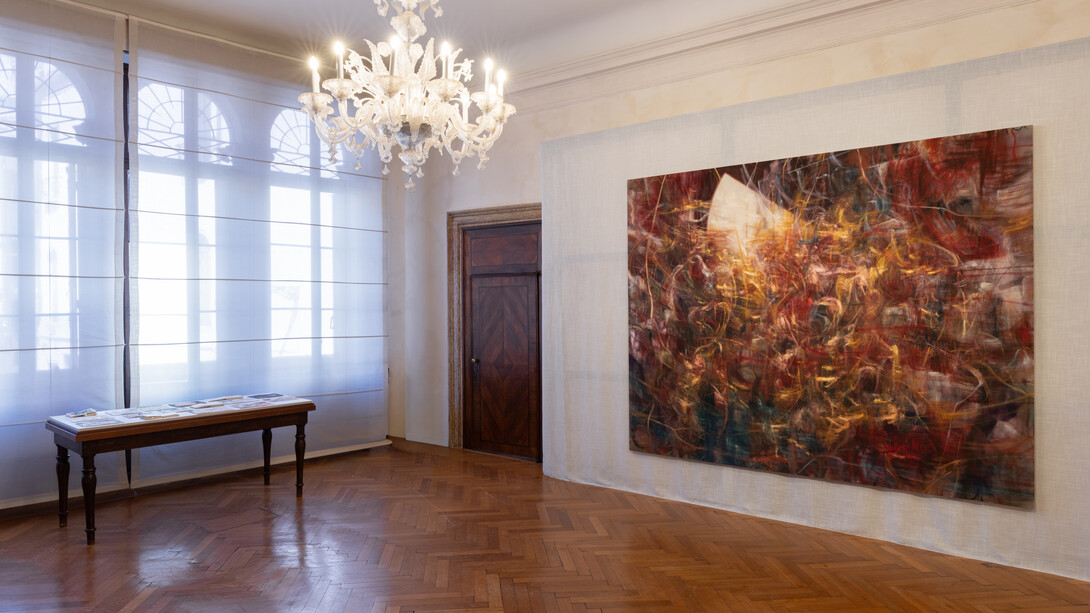 Nigel Cooke, Bad habits, vista della mostra. Cortesia della Fondazione Querini Stampalia