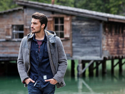 Mariano Di Vaio shooting the campaign for Fred Mello
