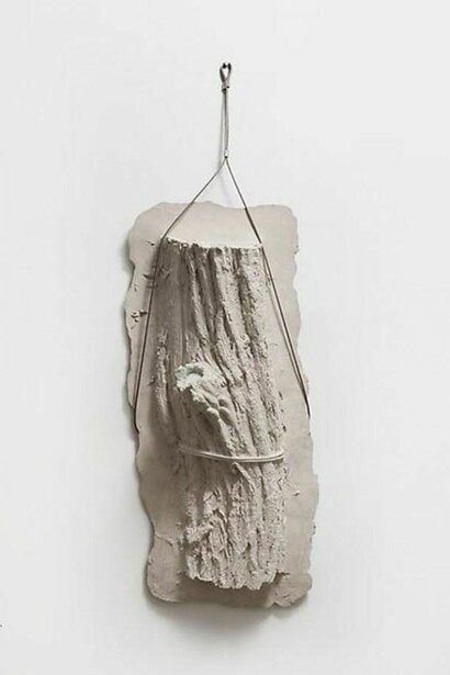 Giuseppe Penone, Germinazione (Germination), 2005, Resin, Stainless Steel, 72 7/16 x 23 9/16 x 11 3/4 in. (184 x 60 x 30 cm)