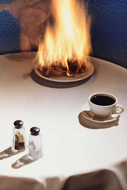 Jo Ann Callis, Salt, pepper, fire. Courtesy of Jo Ann Callis and Rosegallery
