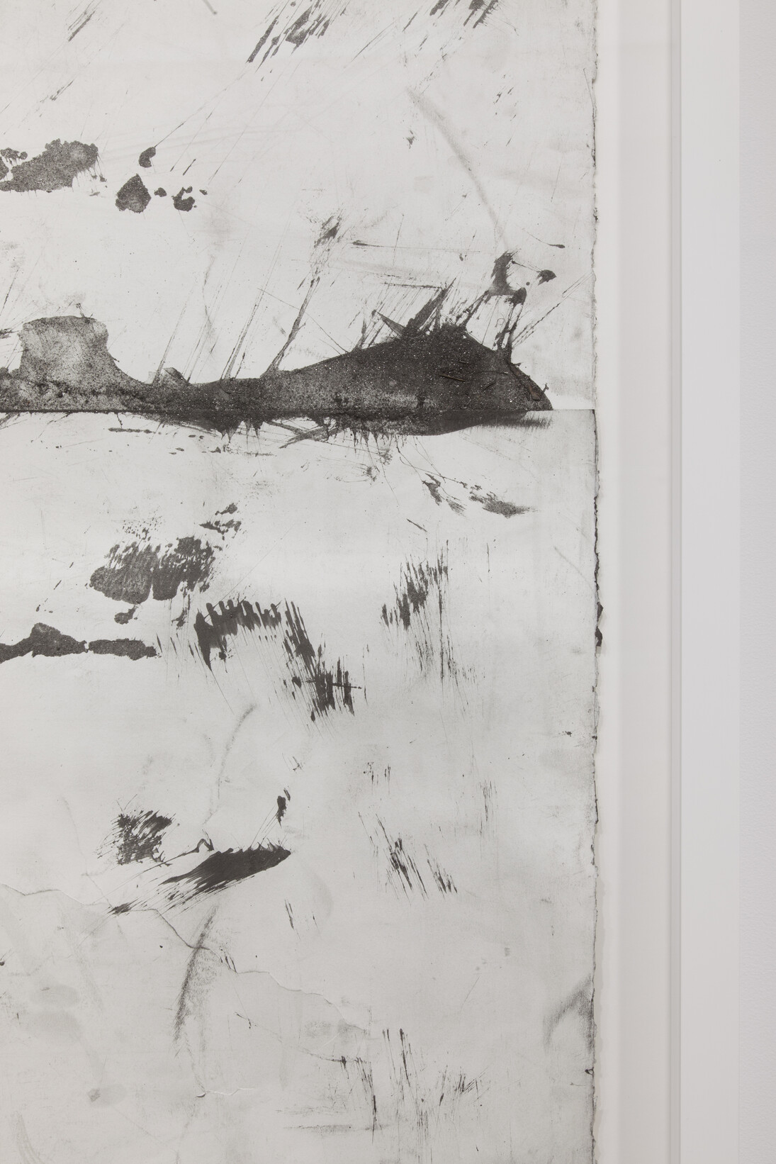 Tony Lewis, Time After Time (detail), 2015, Pencil and graphite on paper, Two parts: 89 1/4 x 77 x 3 1/8 inches framed, 89 1/8 x 77 x 3 1/8 inches framed © Tony Lewis. Photo by Lance Brewer. Image courtesy Andrea Rosen Gallery