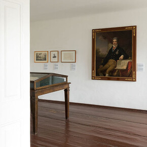 Beethoven Pasqualatihaus, ausstellungsansicht. Mit freundlicher genehmigung des Musa Museums