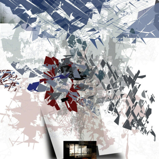 Carlos Aguirre, Gego 2, Digital resolution on photographic paper, plexiglass mounted, 100 x 100 cm, 2017. Courtesy of Puerta Roja