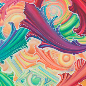 Joness Jones, Rainbow Chariot. Courtesy of Kate Oh Gallery