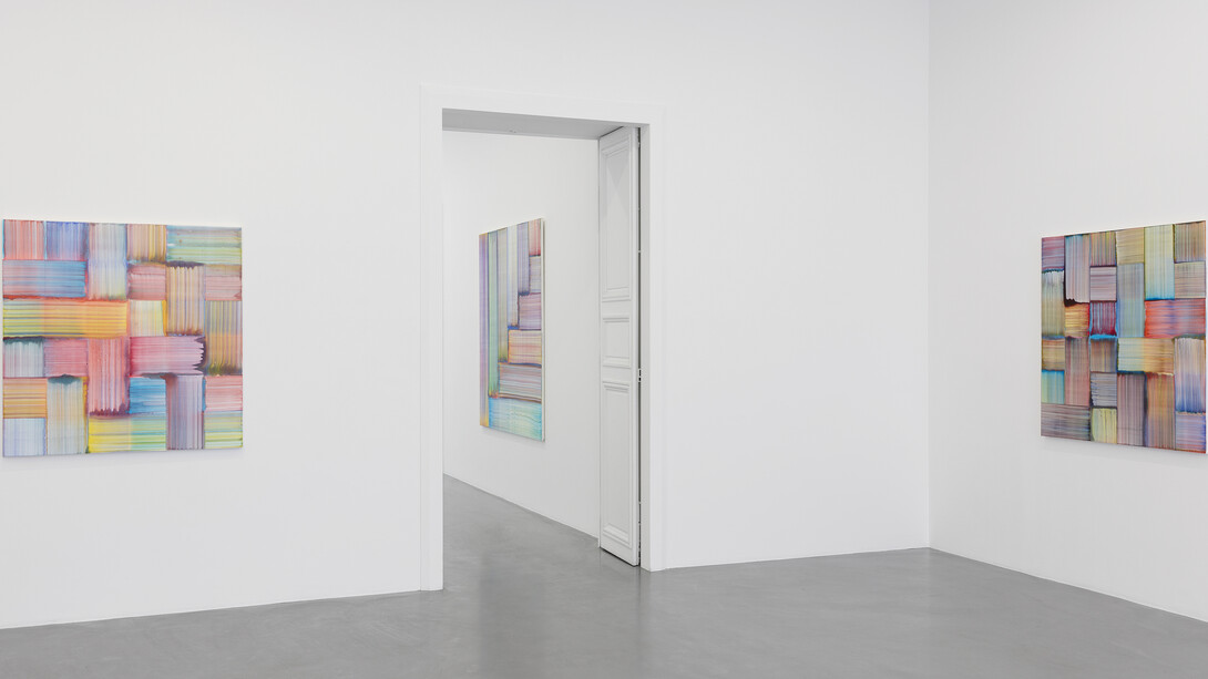 Bernard Frize. Courtesy of Galerie Perrotin