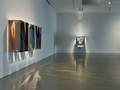 Installation view of Doug Aitken Still Life at Regen Projects, Los Angeles, September 6 - October 11, 2014. Photo: Brian Forrest. Courtesy Regen Projects, Los Angeles.