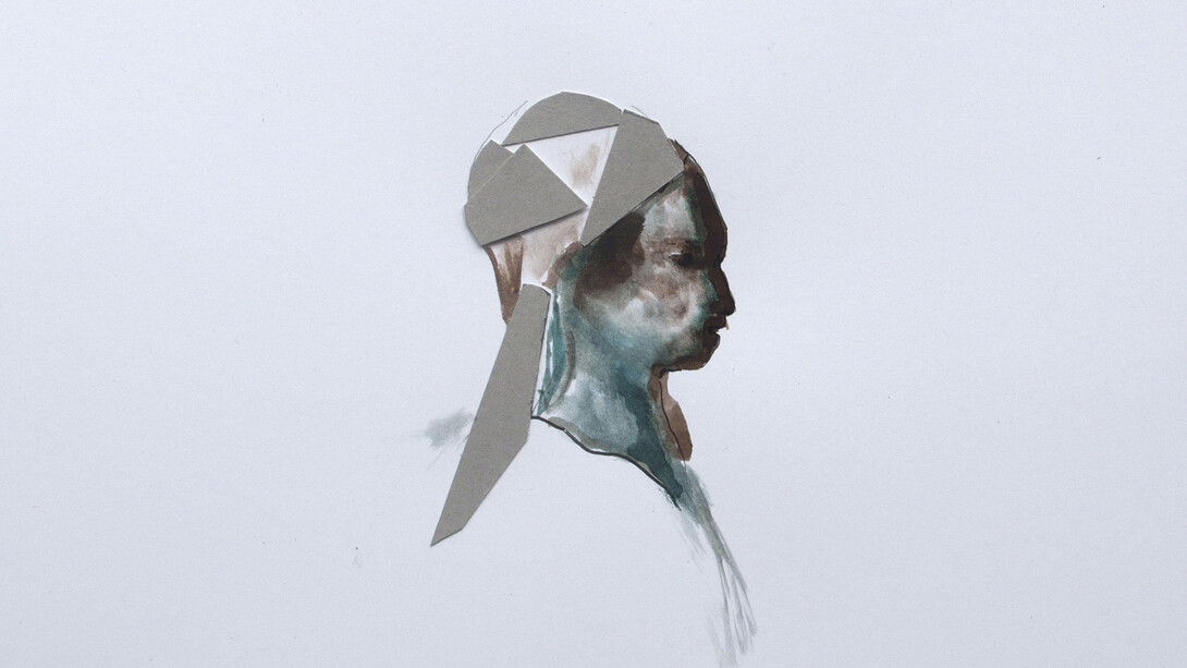 Angela Velleca, Identity 01, tecnica mista su carta, 2015