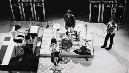 The Doors durante un concerto a Copenhagen nel 1968