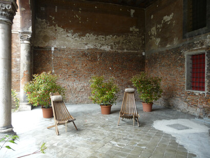 Palazzo Scroffa, cortile. Foto di Simonetta Sandri