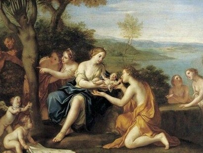 Marcantonio Franceschini, Nascita di Adone