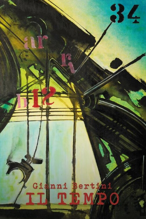 Gianni Bertini. Il Tempo. Courtesy of Galleria d'arte Roccatre