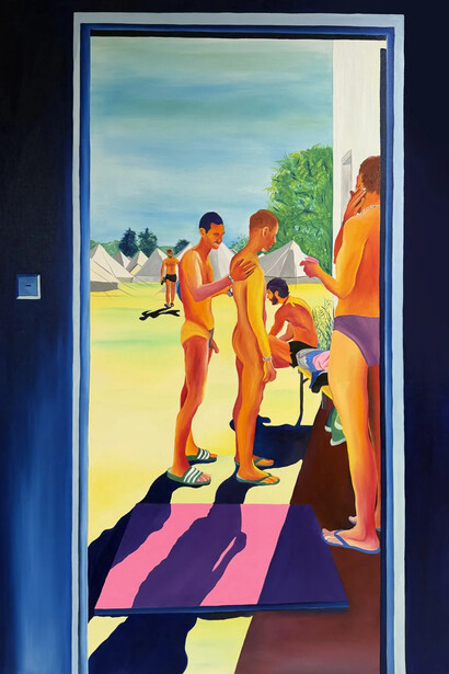 Navot Miller, Sunscreen (detail), 2026. Courtesy of Yossi Milo Gallery