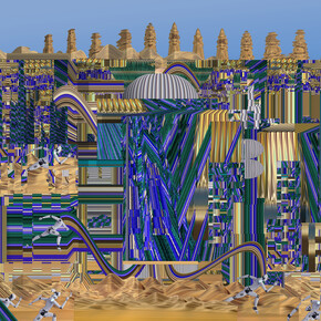 Chip city VI, 180X120, Final Almagul 