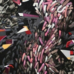 Judith Murray, Elements, 2011, Oil on linen, 36 x 40 inches. Image courtesy of Sundaram Tagore Gallery