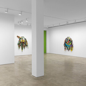 Yatika Starr Fields, Home as it was, exhibition view. Courtesy of Garth Greenan Gallery