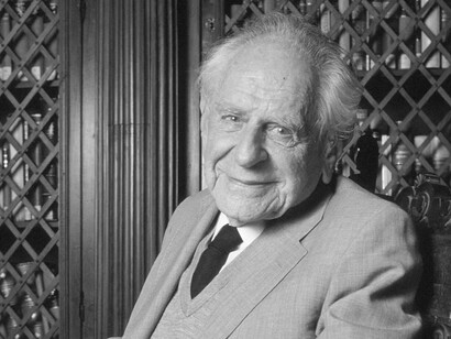 Karl Popper, considerado como uno de los filósofos de la ciencia más importantes del siglo XX