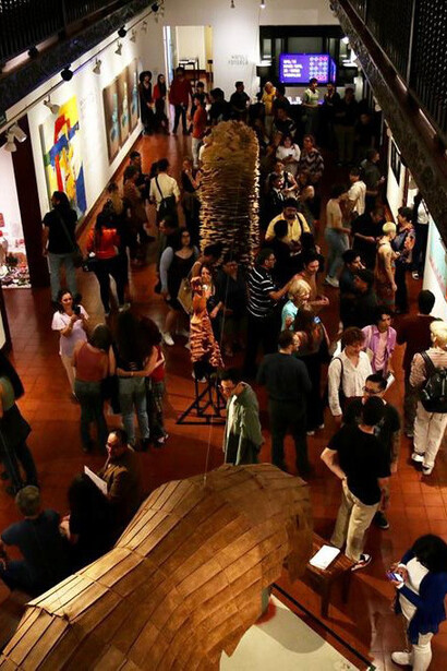 Vista de sala del Salón Nacional de Artes Visuales, MAC, 2023