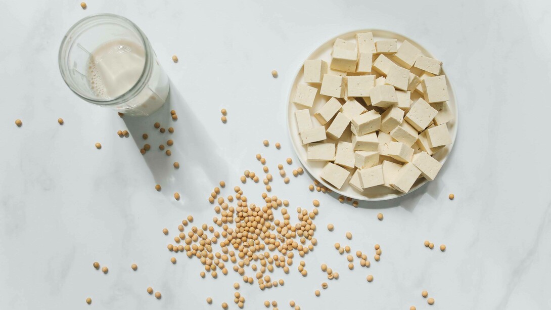Soy and tofu are excellent sources of tryptophan