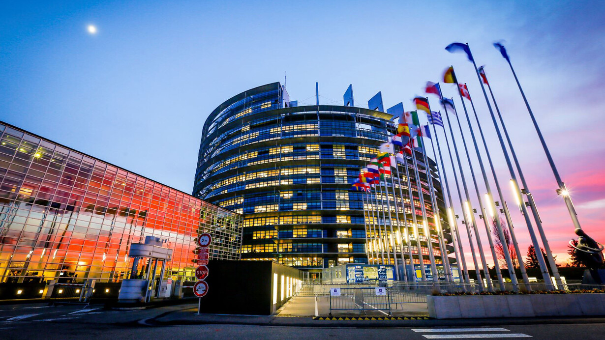 Parlement européen à Strasbourg