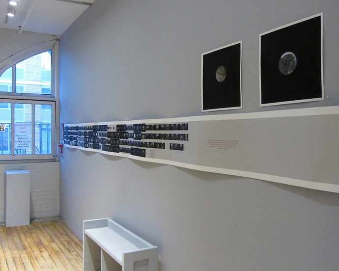 On the Wall, Exhibition view. Courtesy of Carter Burden Gallery